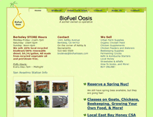 Tablet Screenshot of biofueloasis.com